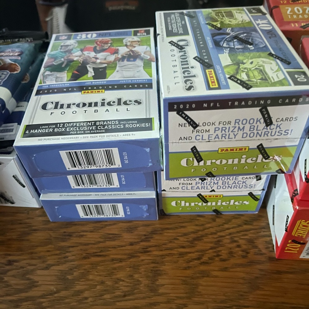 Chronicles football blaster box